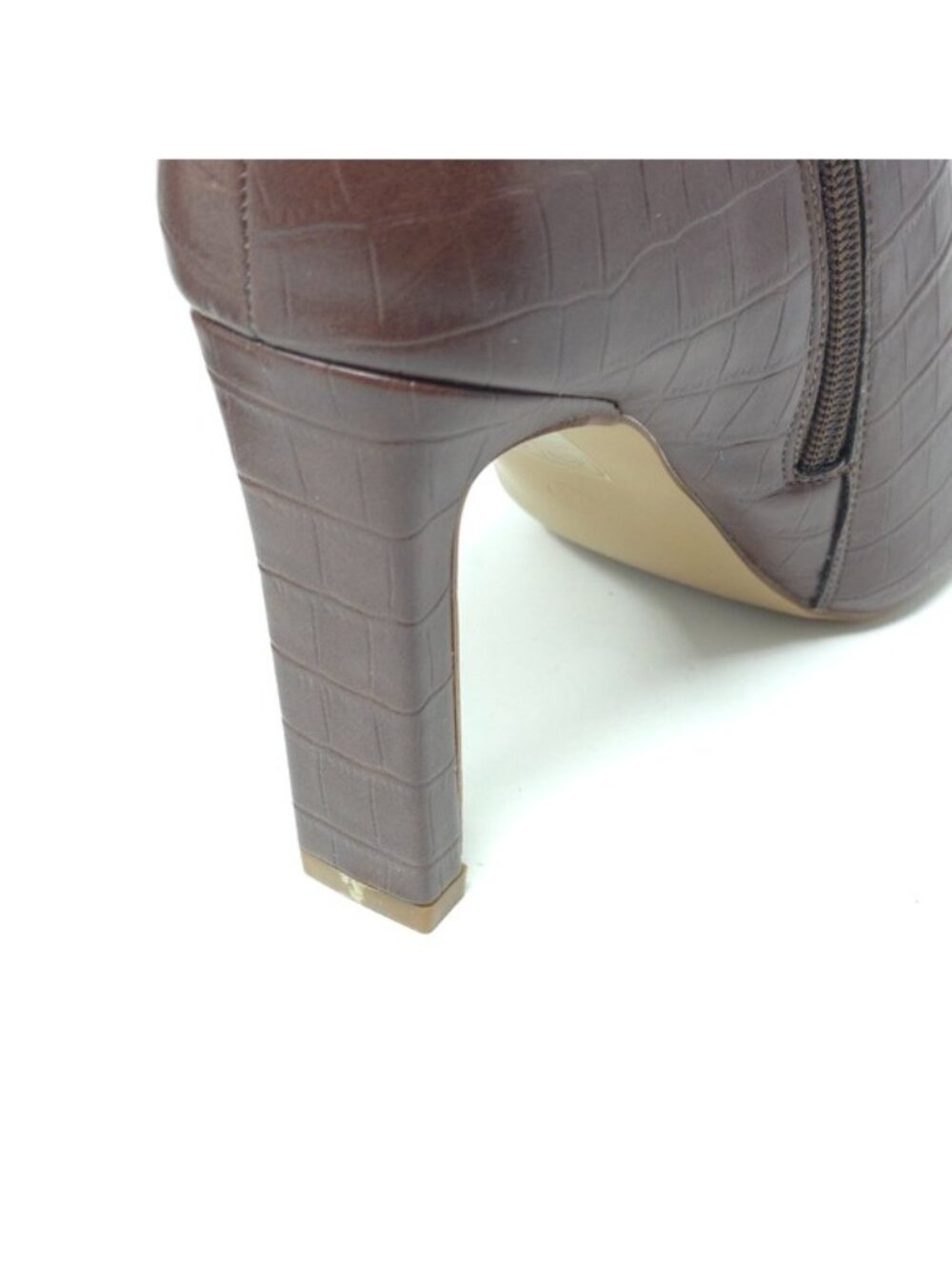 Journee Collection Elanie Brown Ankle Boots 7.5M - Picture 11 of 14